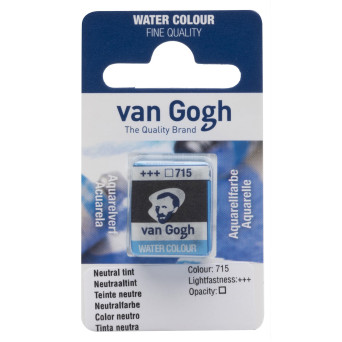Farba akwarelowa w kostce - Van Gogh - 715 Neutral Tint