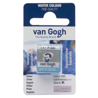 Watercolor pan paint - Van Gogh - 800 Silver