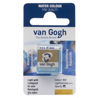 Watercolor pan paint - Van Gogh - 802 Light Gold