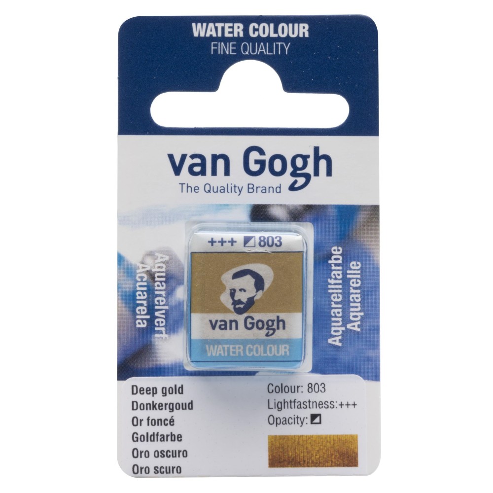Watercolor pan paint - Van Gogh - 803 Deep Gold