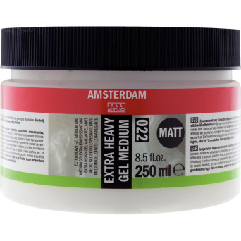 Medium do akryli w żelu - Amsterdam - matowe, bardzo gęste, 250 ml