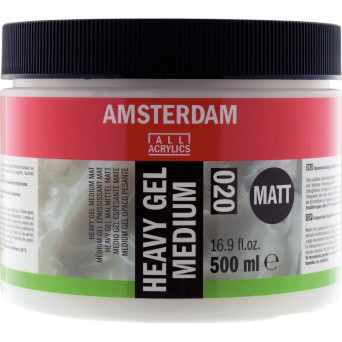 Medium do akryli w żelu - Amsterdam - matowe, gęste, 500 ml