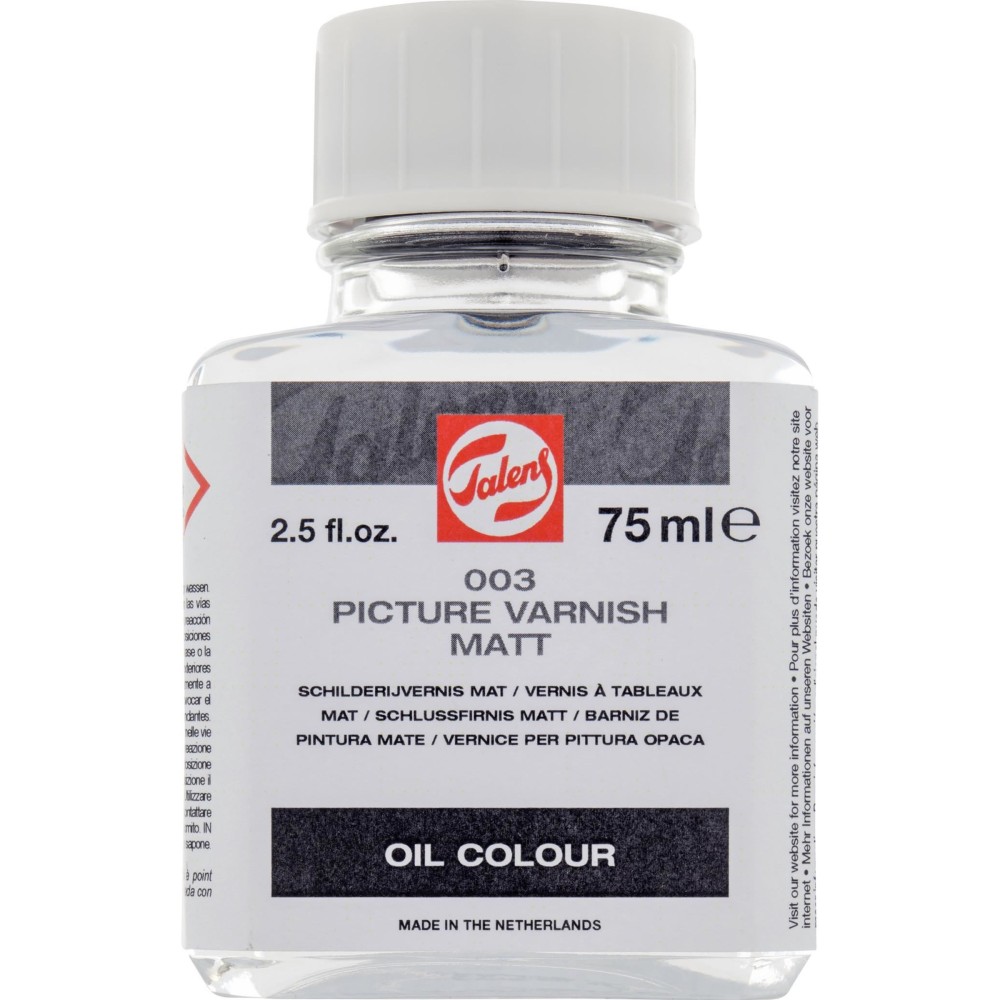 Oil picture varnish - Talens - matt, 75 ml
