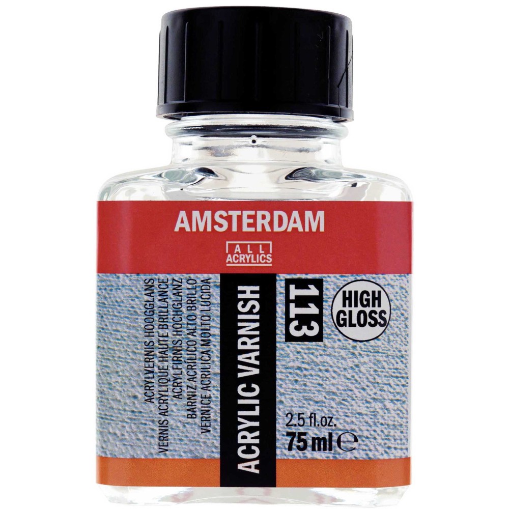 Acrylic varnish - Amsterdam - high gloss, 75 ml