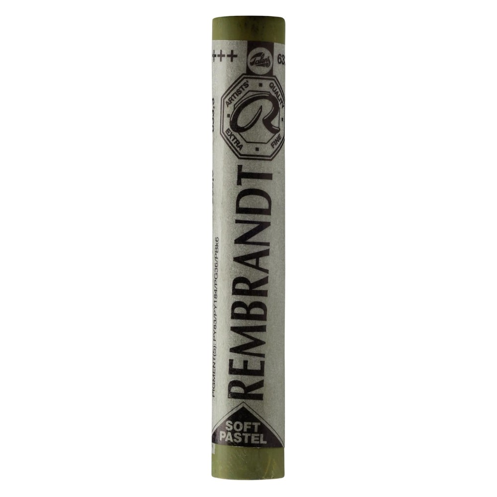 Soft pastels - Rembrandt - Permanent Yellow Green 3