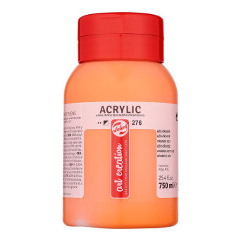 Farba akrylowa - Talens Art Creation - Azo Orange, 750 ml