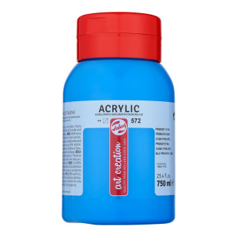 Farba akrylowa - Talens Art Creation - Primary Cyan, 750 ml