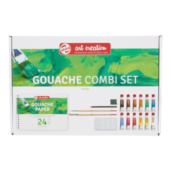 Zestaw farb gwaszy Combiset - Talens Art Creation - 12 kolorów x 12 ml
