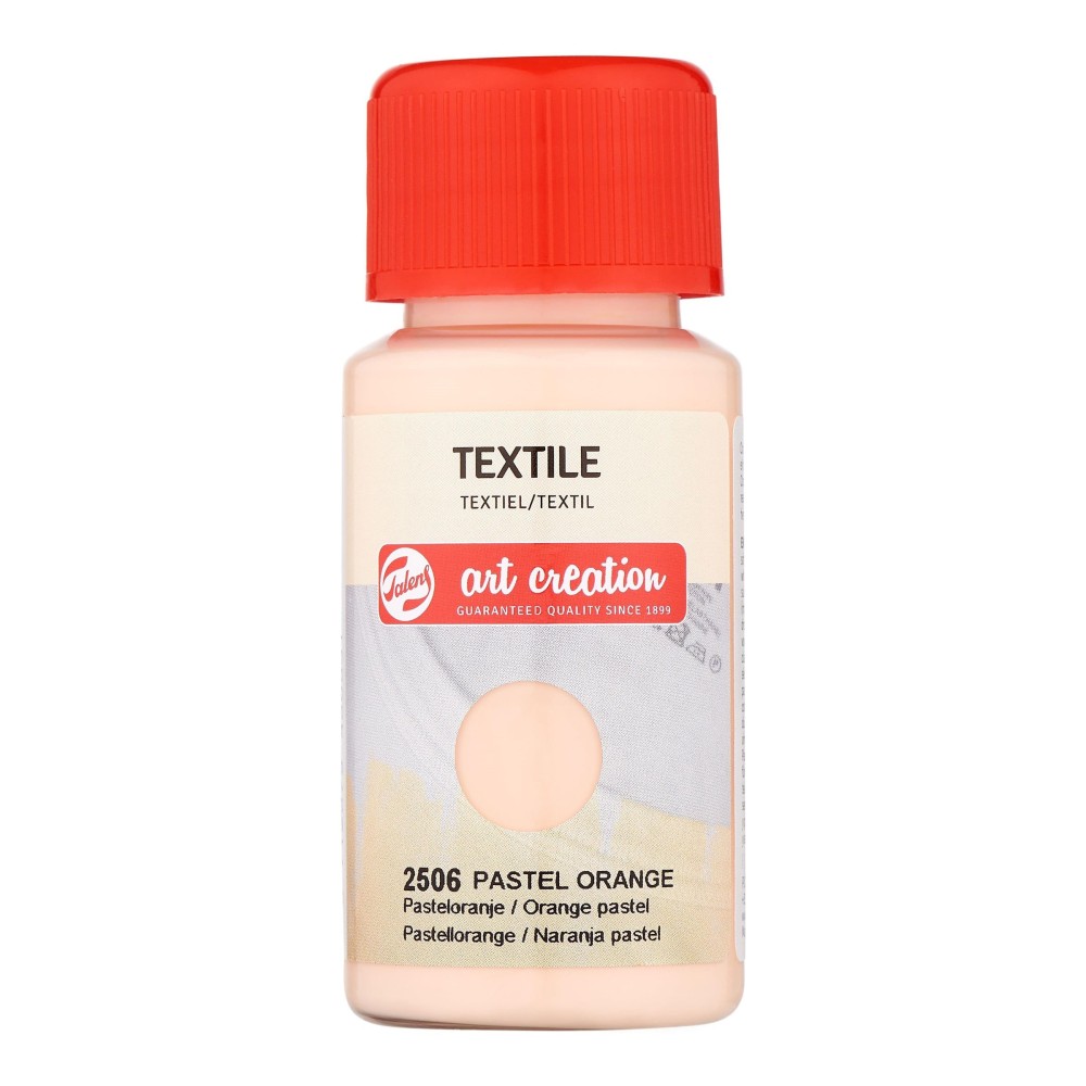 Farba do tkanin Textile - Talens Art Creation - Pastel Orange, 50 ml