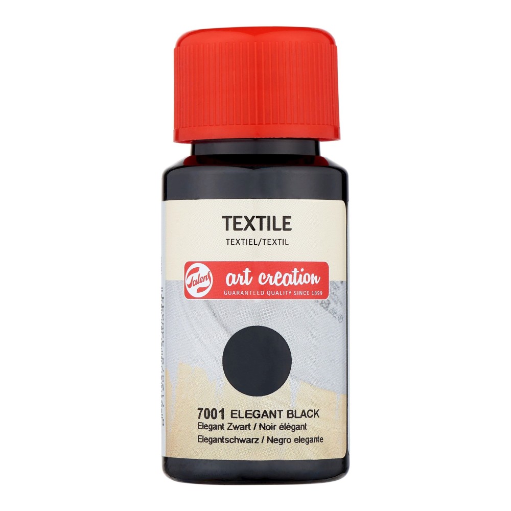 Textile paint - Talens Art Creation - Elegant Black, 50 ml