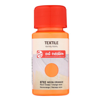 Farba do tkanin Textile - Talens Art Creation - Neon Orange, 50 ml