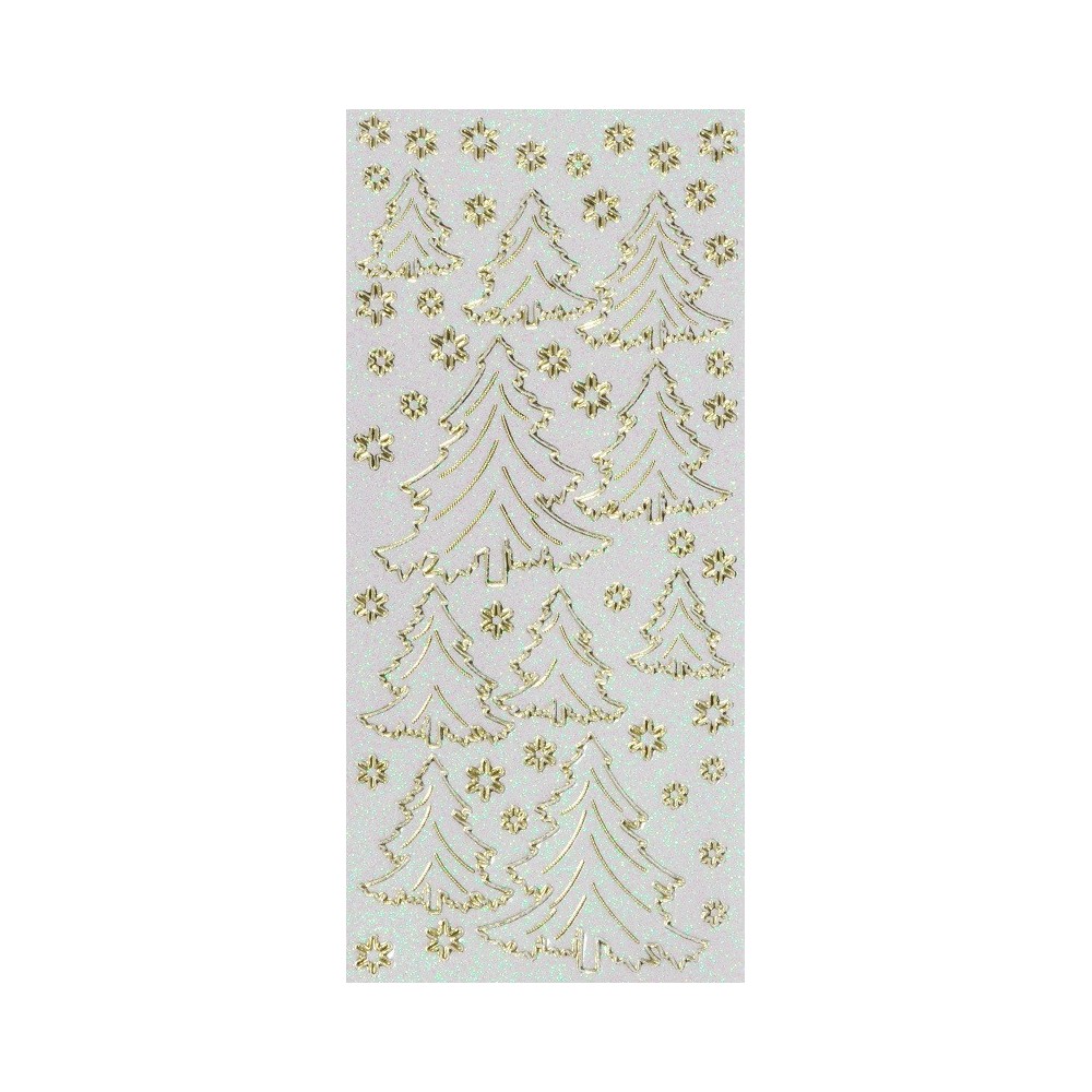Transparent Sticker - Christmas Tree 2036