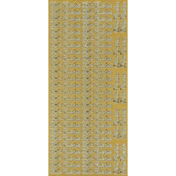Stickers - Dla Ciebie 2837 Gold