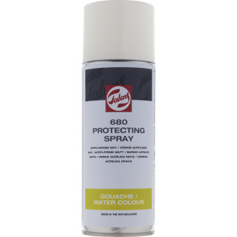Lakier ochronny w sprayu do akwareli i gwaszy - Talens - 400 ml