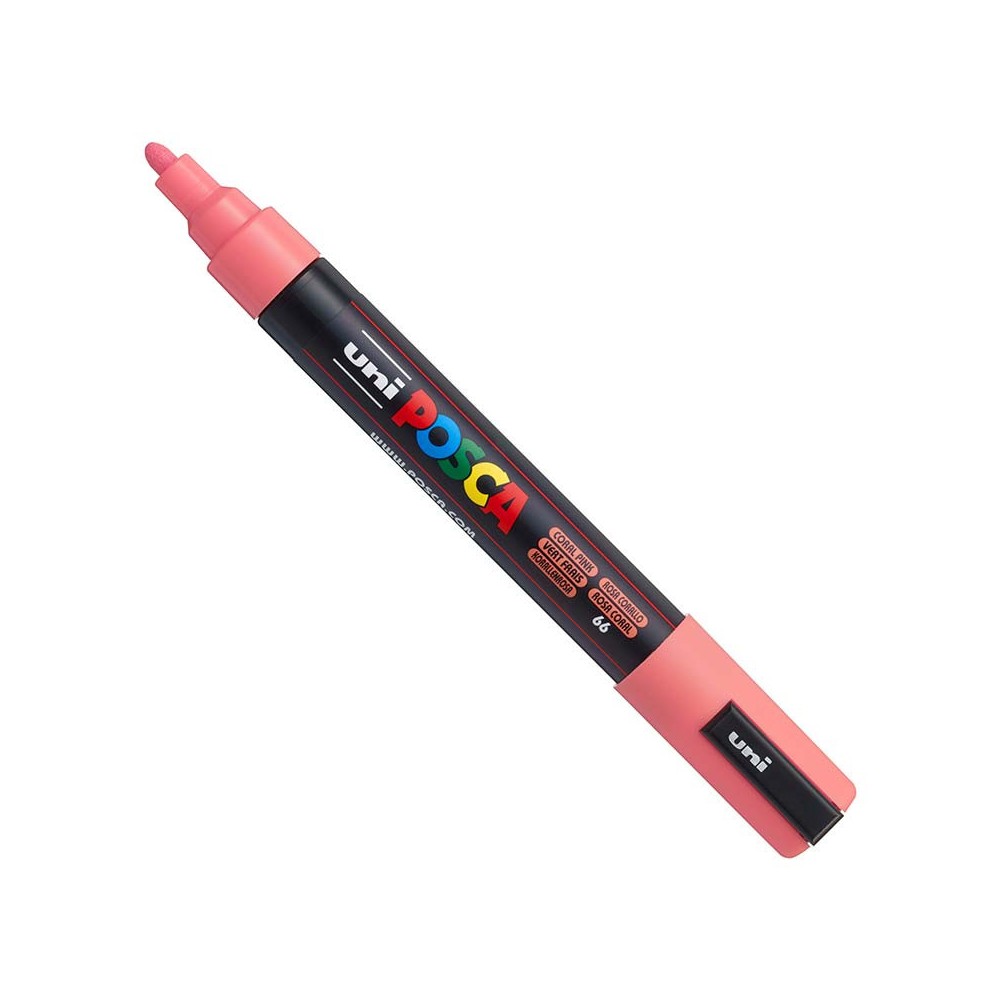 Marker Posca PC-5M - Uni - koralowy, coral pink