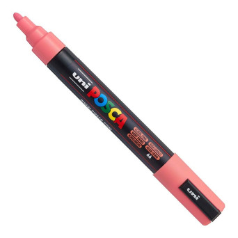 Marker Posca PC-5M - Uni - koralowy, coral pink