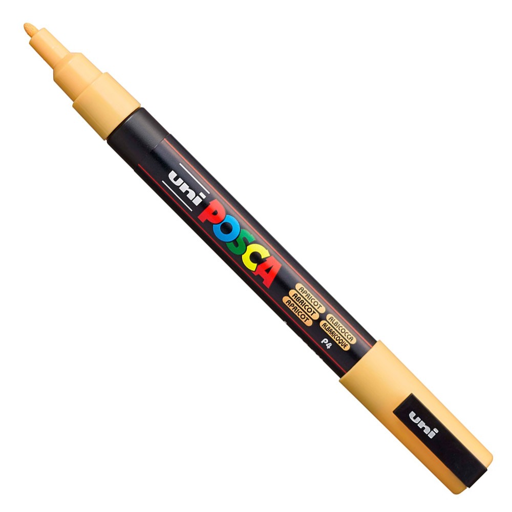 Marker Posca PC-3M - Uni - pomarańczowy, apricot