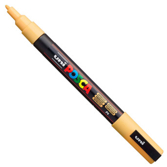Marker Posca PC-3M - Uni - pomarańczowy, apricot