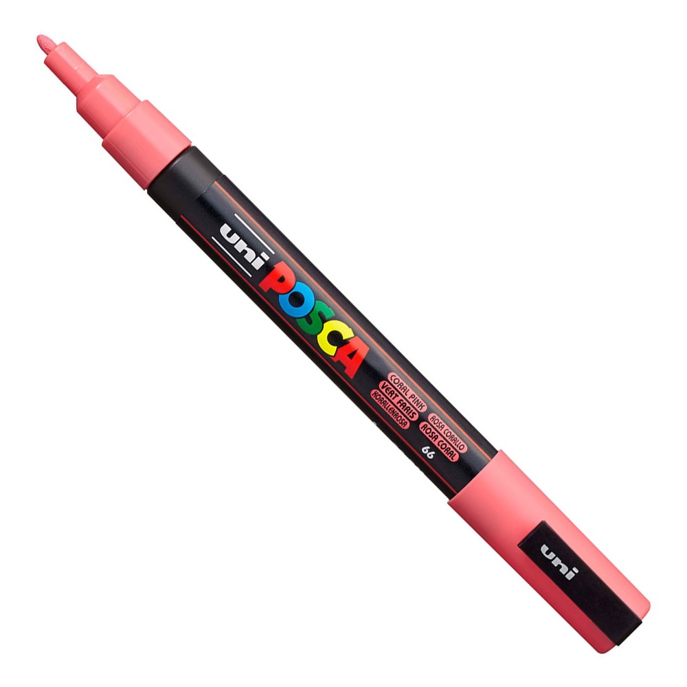 Marker Posca PC-3M - Uni - koralowy, coral pink