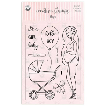 Set of clear stamps - Piątek Trzynastego - Hope, 13 pcs.