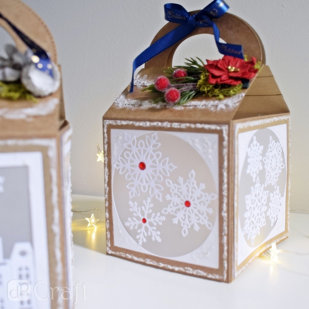 Set of cutting dies - DpCraft - Openwork snowflakes, 6 pcs.