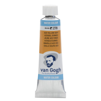 Watercolor paint in tube - Van Gogh - Yellow Deep 10 ml