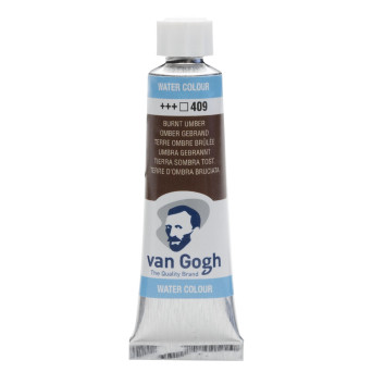 Watercolor paint in tube - Van Gogh - Burnt Umber 10 ml