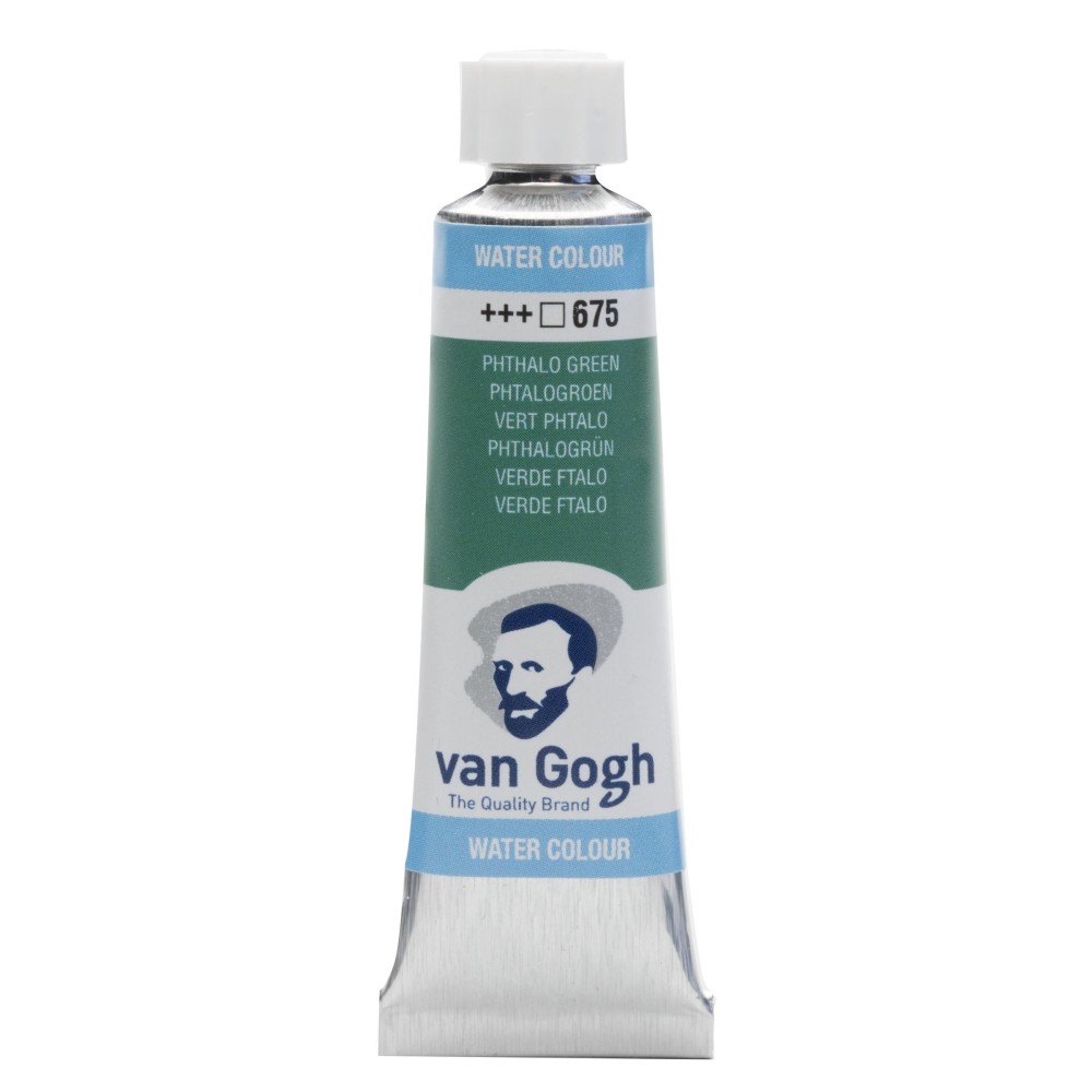 Watercolor paint in tube - Van Gogh - Phthalo Green 10 ml