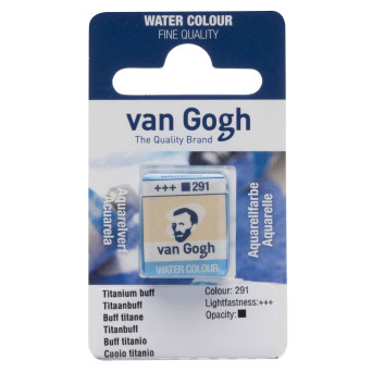 Farba akwarelowa w kostce - Van Gogh - 291 Titanium Buff