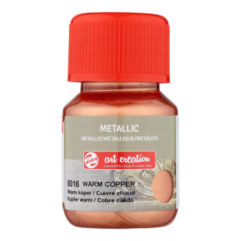 Metallic paint - Talens Art Creation - Warm Copper, 30 ml