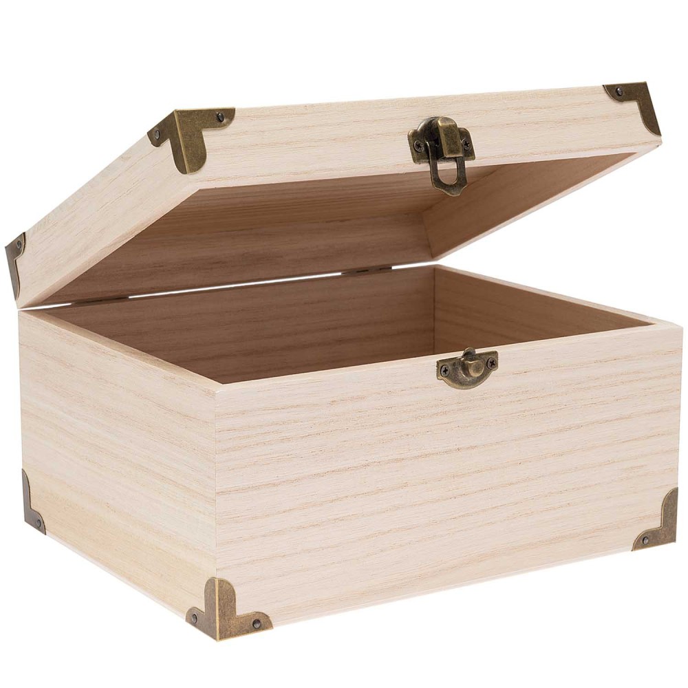 Wooden box - Rico Design - 20 x 16 x 11 cm