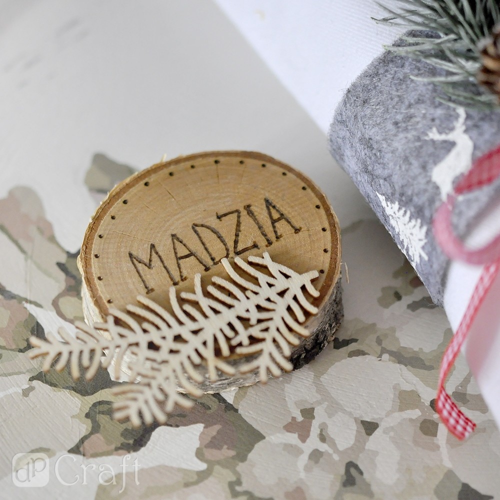Wooden shapes - DpCraft - Christmas 4, 30 pcs.