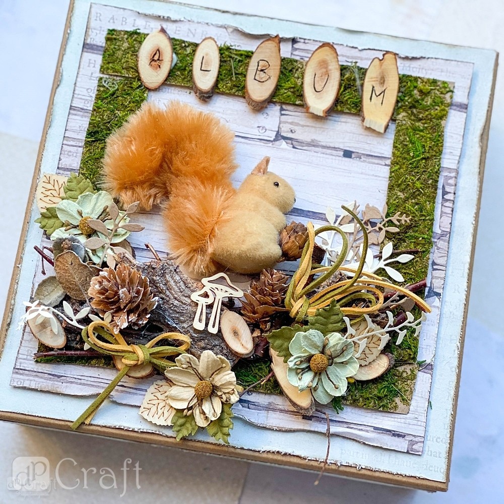 Wooden shapes - DpCraft - Autumn, 45 pcs.