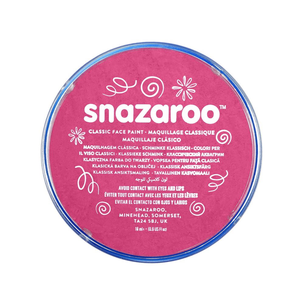 Farba do malowania twarzy - Snazaroo - różowa, 18 ml