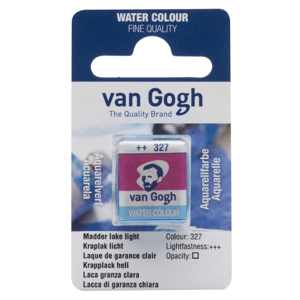 Watercolor pan paint - Van Gogh - 327 Madder Lake Light