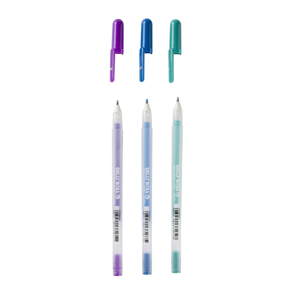 Set of Gelly Roll pen set - Sakura - Moonlight Ocean, 3 pcs.