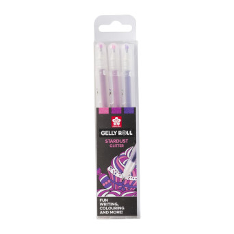 Set of Gelly Roll pen set - Sakura - Stardust Sweets, 3 pcs.