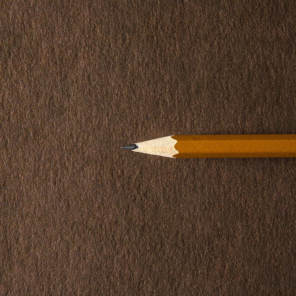 Watercolor paper pad A5 - SM-LT - brown, 280 g, 20 sheets