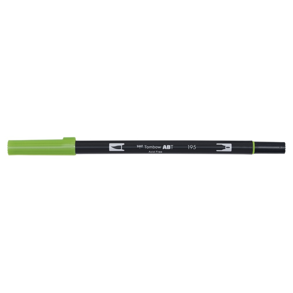 Pisak dwustronny Dual Brush Pen - Tombow - Light Green