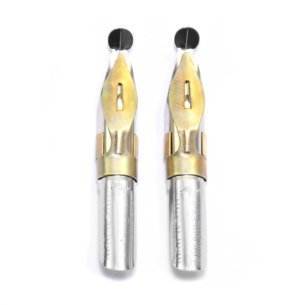 Pen nib B - Tachikawa - 4 mm, 2 pcs.