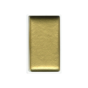 Watercolor paint pan Gansai Tambi - Kuretake - Bluish Gold