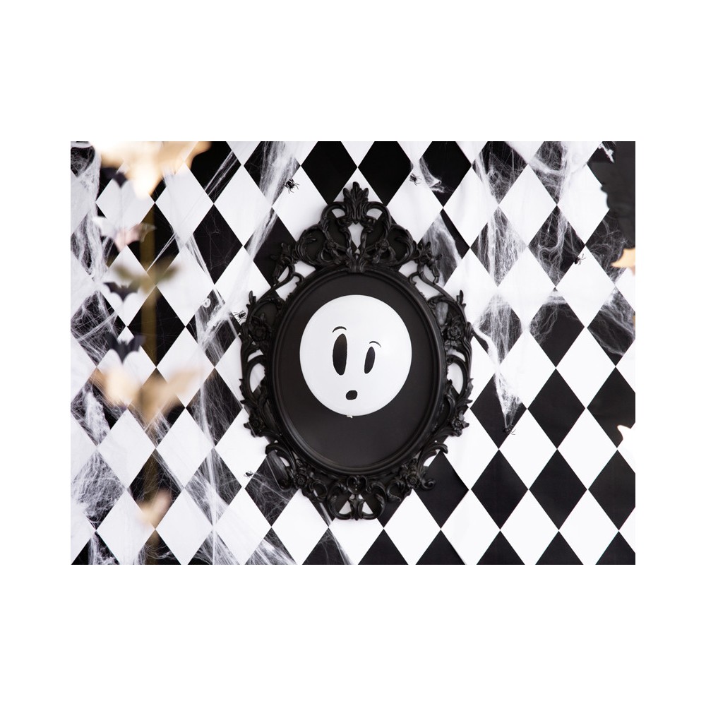 Blacklight balloons Boo! - 27 cm, 3 pcs.