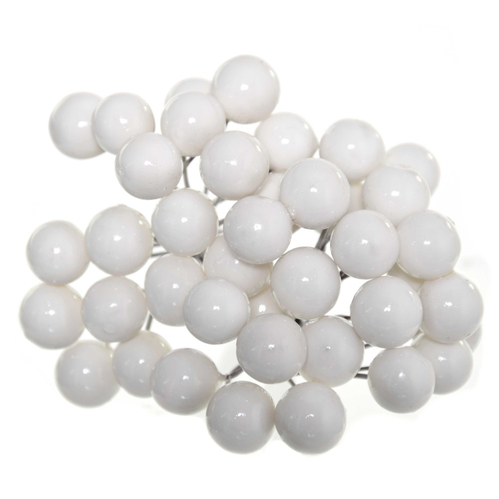 Rowan twig - white, 40 pcs.