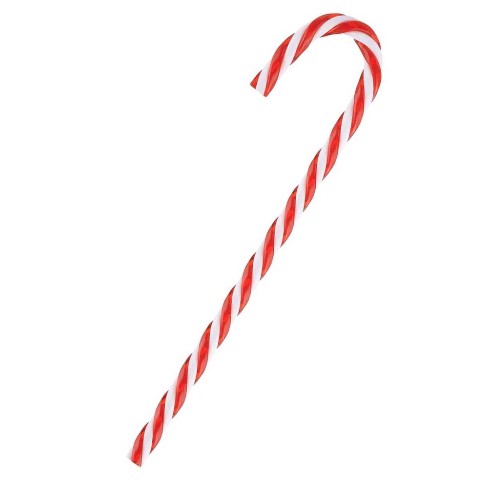 Christmas candy canes - red, 12 cm, 6 pcs.