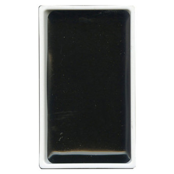 Watercolor paint pan Gansai Tambi - Kuretake - Black