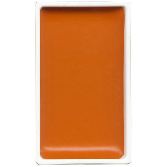 Farba akwarelowa w kostce Gansai Tambi - Kuretake - Cadmium Orange