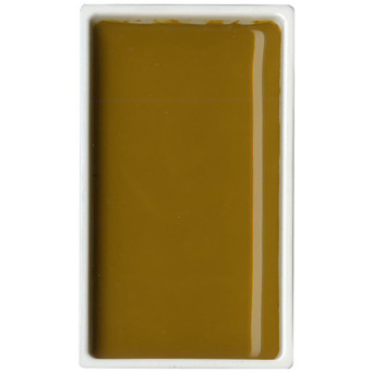 Farba akwarelowa w kostce Gansai Tambi - Kuretake - Yellow Ochre
