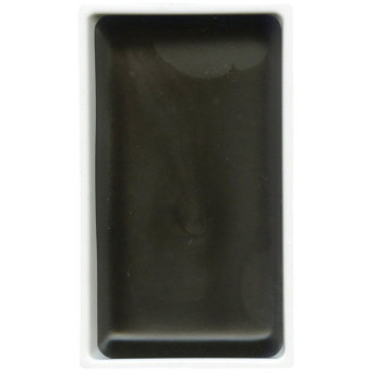 Farba akwarelowa w kostce Gansai Tambi - Kuretake - Raw Umber Deep