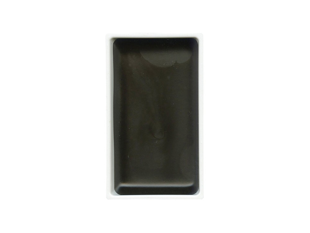 Watercolor paint pan Gansai Tambi - Kuretake - Raw Umber Deep