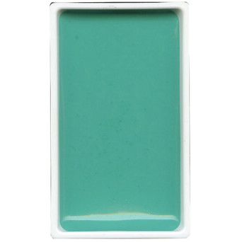 Watercolor paint pan Gansai Tambi - Kuretake - Malachite